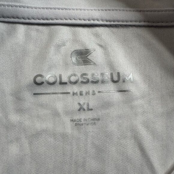 Notre Dame Irish 1/4 Zip Pullover Men’s XL White Blue Hombre Colosseum NWT - Picture 6 of 11